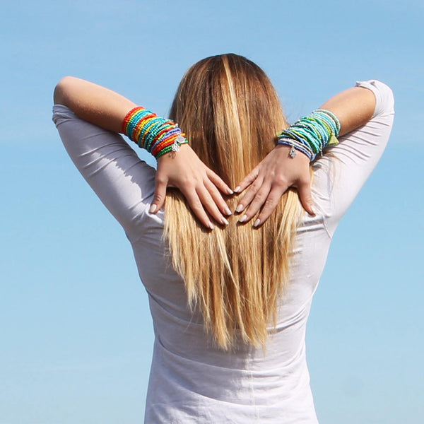 Beaded Stacked Bracelets 