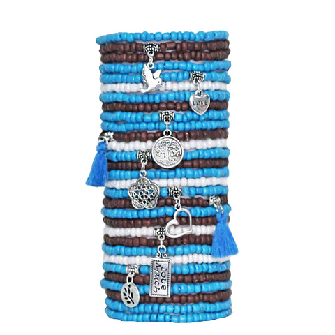 Beaded Stacked Bracelets