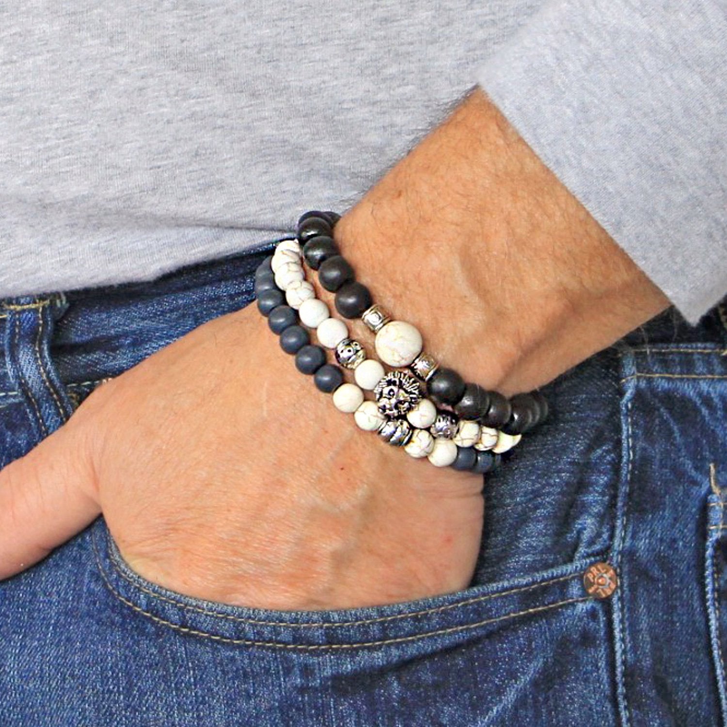 Amazon.com: Bracelet Sets for Women Men Bohemian Boho Stackable Bracelets  for Women Set Girls Stretch Multilayer Stack Beads Colorful Beaded Charm  Bracelets Girl Handmade Jewelry Hippie Jewelry for Women (E) : Clothing,